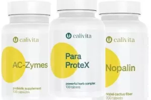 Kompleksowa kuracja z Paraprotex Calivita: Nopalin, Ac-Zymes i Liver Aid